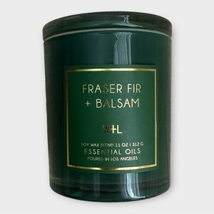 Wolf + Lamb NEW Fraser Fir and Balsam Soy Wax Blend 11 oz Candle